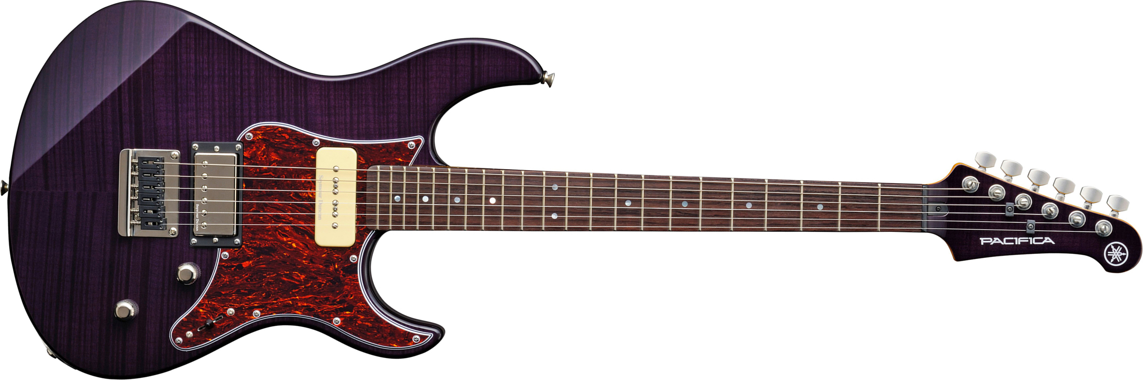 Yamaha Pacifica Pac611hfm Hs Ht Rw - Translucent Purple - Guitare Électrique Forme Str - Main picture