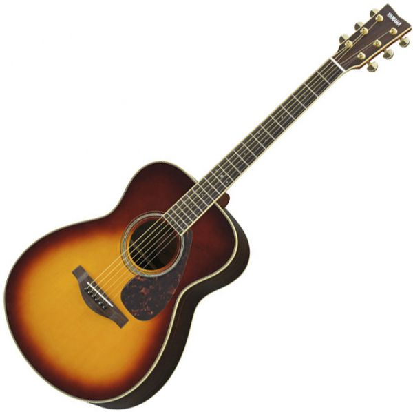 LS6 ARE - brown sunburst Electro acoustic guitar Yamaha