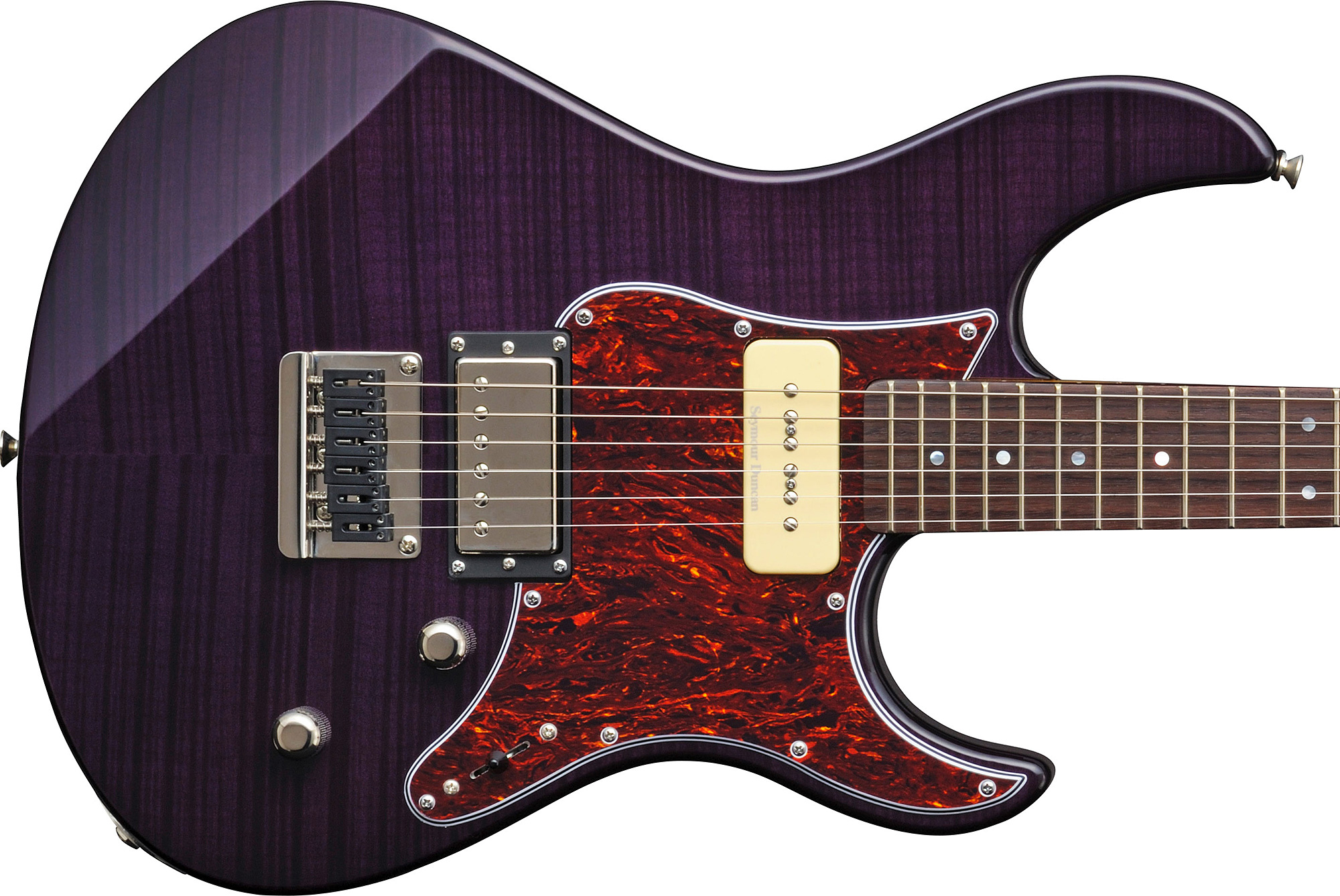 Yamaha Pacifica Pac611hfm Hs Ht Rw - Translucent Purple - Guitare Électrique Forme Str - Variation 1