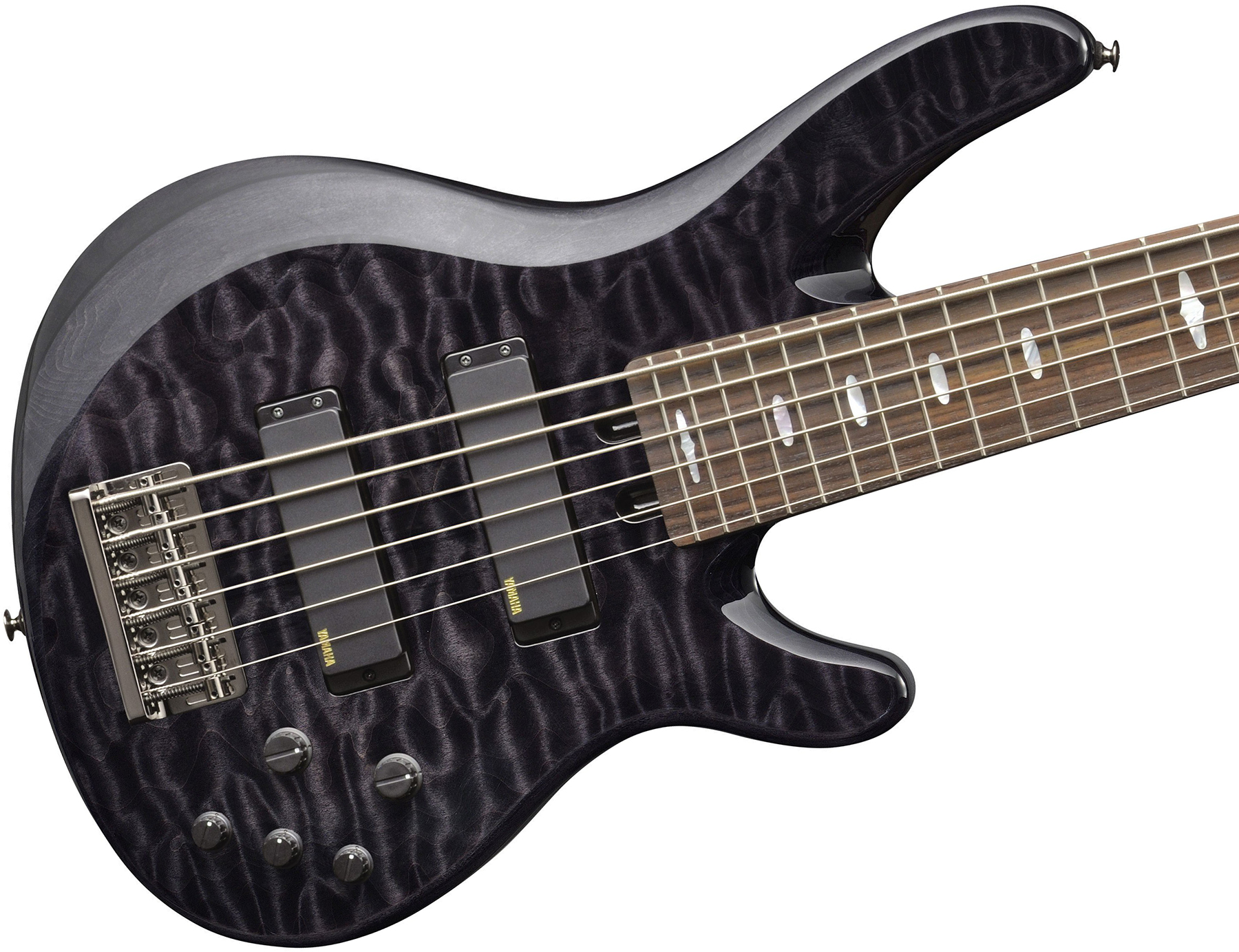 Yamaha Trb1006j Tbl 6c Active Rw - Translucent Black - Basse Électrique Solid Body - Variation 1