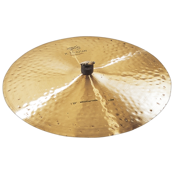 Ride　Thin,　Zildjian　Medium　Constantinople　cymbal　22　22　Low　Ride　K　inches