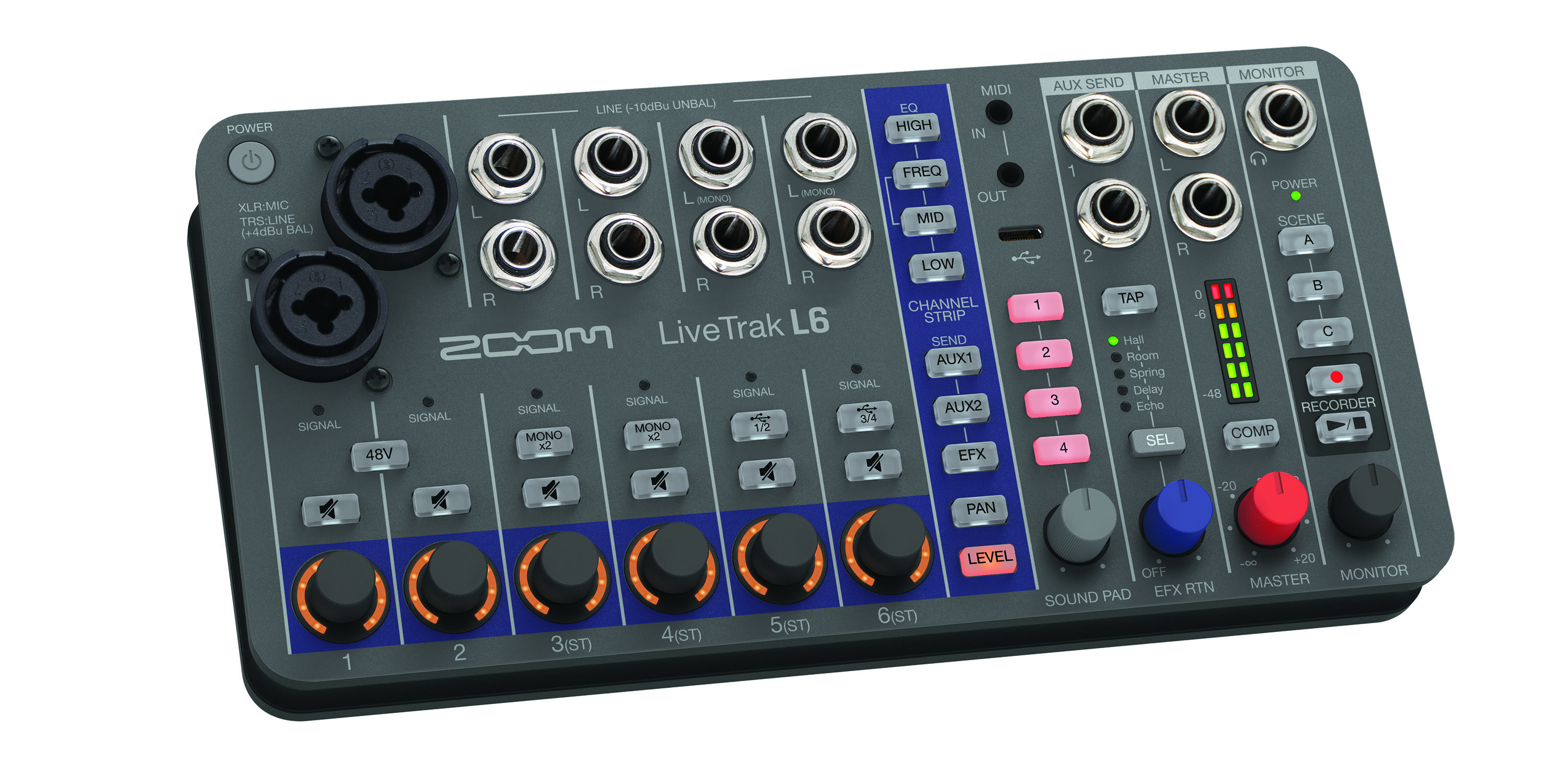 Zoom Livetrak L6 - Table De Mixage Analogique - Variation 2