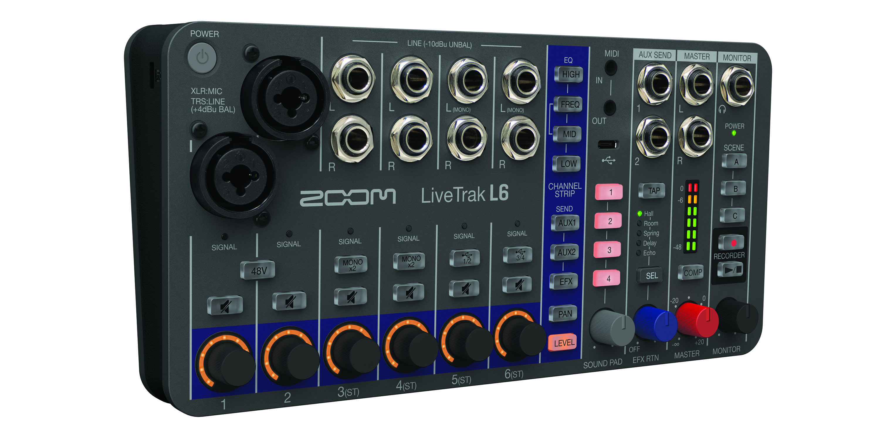 Zoom Livetrak L6 - Table De Mixage Analogique - Variation 1